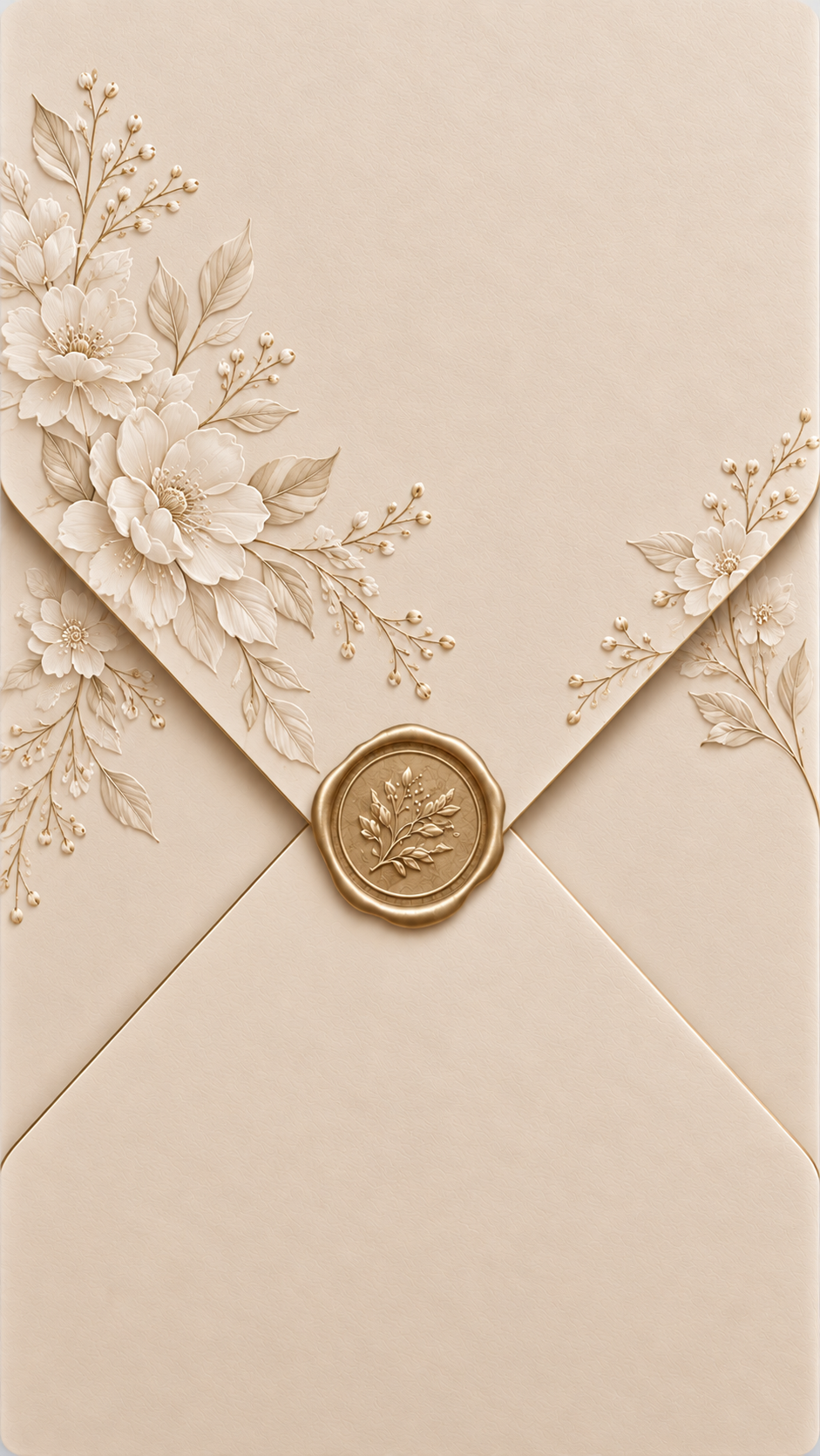 Enveloppe d’invitation Sarah et Amine